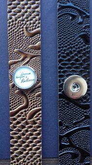 Klik armband met voorbeeldbutton